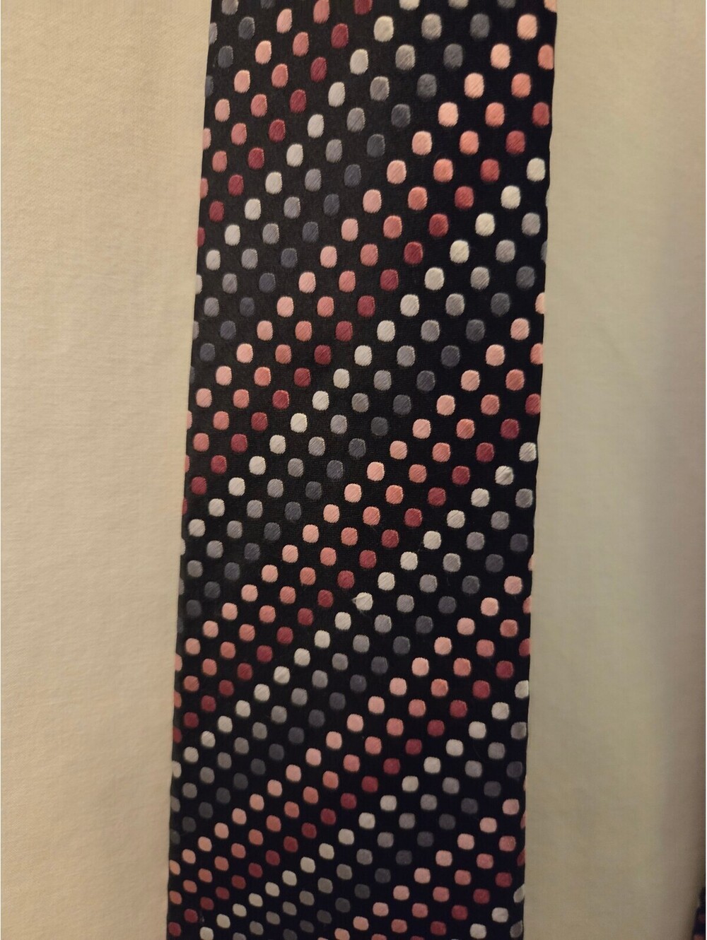 Croft & Barrow Men's Silk Polka Dot Tie - Stain Resistant Fabric Protector